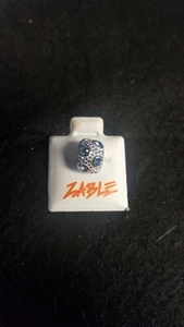 Zable Sterlingsilber Kristall Geburtsmonat März Perle Charm BZ1040 - Bild 1 von 2