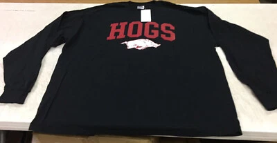 ARKANSAS RAZORBACKS OFFICIALLY LICENSED Long Sleeve 2XL NEW - Image 1 of 4