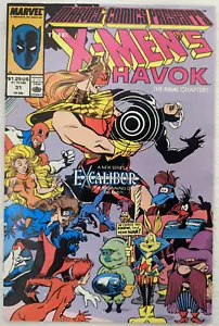 Marvel Comics Presents... The X-Men's Havok Vol 1 #31 1989; Bogdanove; Barta - Picture 1 of 10