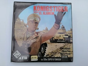Königstiger vor El Alamein Super 8 TonFilm 120m Color UFA ATB - Imagen 1 de 8