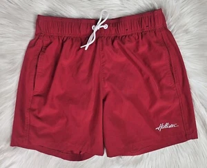 Hollister Jogger Shorts Men’s XS Red Advanced Stretch Activewear Above The Knee - Picture 1 of 11