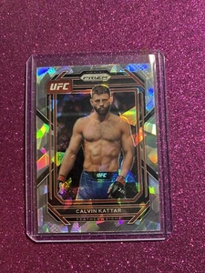2023 PANINI-PRIZM UFC-CRACKED ICE-CALVIN KATTAR - Bild 1 von 2