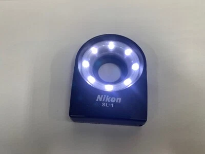 Vtg Nikon SL-1 Macro Camera Lens Cool-Light Ring Flash (A6) - Image 1 of 4