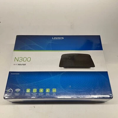Linksys N300 Wi-Fi Router Model No. E1200 - NEW IN SEALED BOX - Image 1 of 4