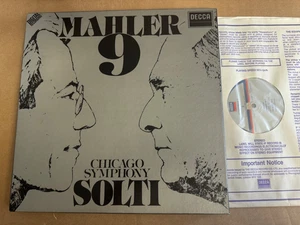 D274D 2 Mahler Symphony No. 9 Solti CSO 2 LP Box - Picture 1 of 3