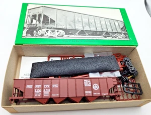 Bowser 54061 HO H21a 4-Bay Hopper PRR Circle Keystone Coal Goes To War Rd#720452 - Picture 1 of 2