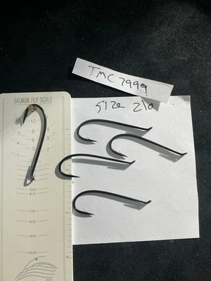 TMC Tiemco 7999 Japanned Salmon Fly Hooks