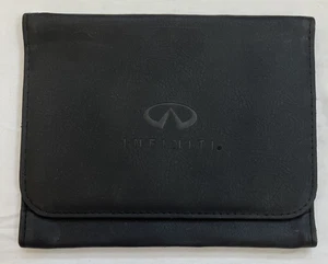 Infiniti Case Holder For Manual User Guide Black Logo NO MANUAL Pouch - Bild 1 von 10
