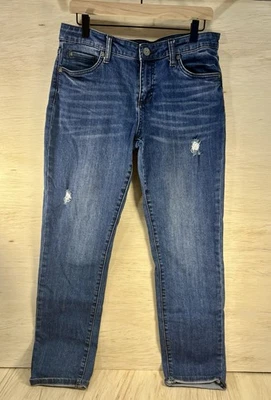 Kut from the Kloth Katy Boyfriend #142050 Distressed Jeans - Size 8 - Image 1 of 4