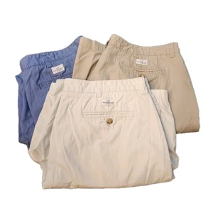 *Lot of 3* Vineyard Vines Mens Club Shorts: Sz 38 NavyTanLightTan, 8.5" inseam - Picture 1 of 17