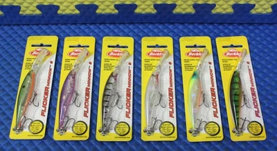 Berkley Flicker Minnow 9 Flashy FFMN9D-FL ¡ELIGE TU COLOR! Foto 1 de 2