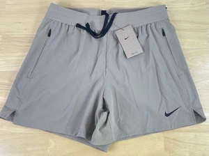 Nike Dry-Fit Flex Rep 5" Unlined Fitness Tan Shorts FN3002-247, Men’s L, NWT $75 - Picture 1 of 5