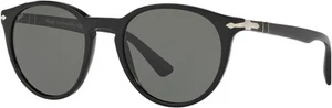 Persol PO3152S 901458 52mm Sunglasses Black Frame Green Polarized Lenses - Picture 1 of 11