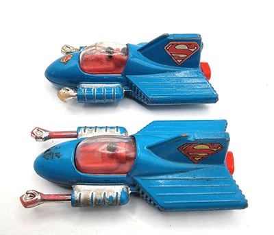 SUPERMAN SUPERMOBLIE BUNDLE Collectable toy die-cast car vintage Corgi Juniors - Image 1 of 4