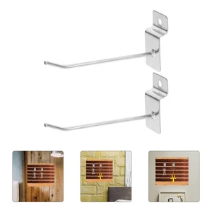 40 Stück Lamellenwandhaken Ladenhaken Display Panel Haken perfekt Panel - Bild 1 von 12