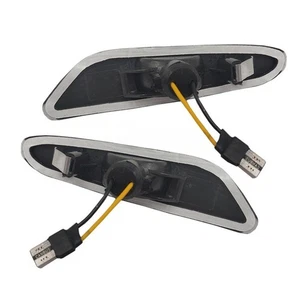 2PCS LED Side Marker Turn Signal Lights for BMW E90 E91 E92 E93 E46 E53 X3 E83 - Picture 1 of 12