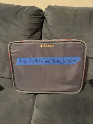 Bolsa de equipaje de mano expandible Biaggi Zipsak ruedas giratorias roja grande Foto 1 de 4