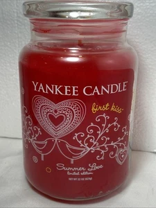 Rare Yankee Summer Love First Kiss Limited Edition Retired Candle - Bild 1 von 8