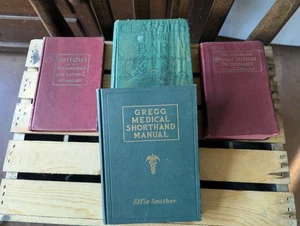 Antique/Vintage Medical & Law Books Lot/4  1916-1947 See Desc&Pics Decor History - Imagen 1 de 7