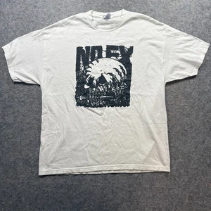 NOFX No-FX Mystic 90's Tour Punk Graphic Print T-Shirt XL Hanes Heavyweight - Picture 1 of 7