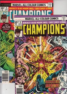 Champions 8 & 9 - 1976 - Ghost Rider - Very Fine + - 2 issues for £7.99 - Picture 1 of 1