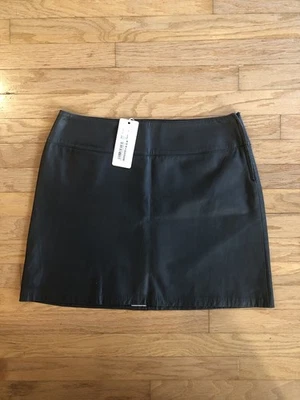 Minifalda Dolce & Gabbana años 2000 talla 48 cuero cordero forro cebra modelo 65294 Foto 1 de 4