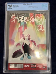 Spider-Gwen #1 CBCS 9.8 1° stampa 1° serie solista Miles Morales Venom Knull - Foto 1 di 4