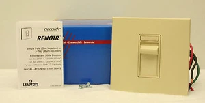 Leviton 26666-37I Renoir Slide Dimmer **NIB** 2666637I - Imagen 1 de 5