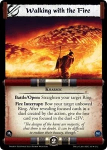 La Leggenda dei Cinque Anelli L5R CCG TF Venti Festival Camminando con il Fuoco FOIL - Foto 1 di 1