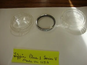 TIFFEN Plus 1- Series V - 30 MM Filter- USA - Picture 1 of 3