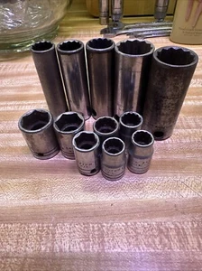 proto 1/2 drive 12 Piece socket set - Picture 1 of 15