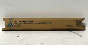 Genuine Ricoh Savin Lanier 841341 Toner for MP C3000/C3030/LD430c-Cyan - Picture 1 of 3