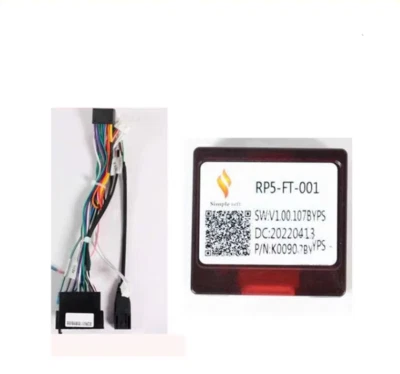 Adaptador de cable de alimentación Canbus Box 16 PIN de audio para automóvil para FIAT 500 07-15 Foto 1 de 4