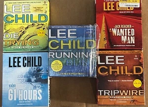 5 Lee Child Jack Reacher CD Audiobooks All Unabridged Great Condition Or Better - Picture 1 of 1