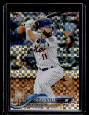 2018 Topps Chrome Update Jose Bautista Xfractor #HMT51 - Image 1 of 2