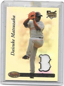 CAMISETA DE NOVATO DIASUKE MATSUZAKA 2007 BOWMAN'S BEST GAME USADA - REDSOX - Imagen 1 de 1