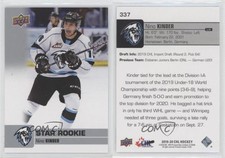2019-20 Upper Deck CHL Star Rookie SP Nino Kinder #337