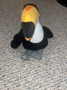 Ganz Webkinz Toco Toucan HM223 Plush Stuffed Animal Toy No Code - Picture 1 of 3