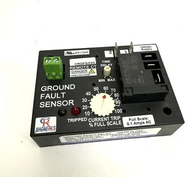 CR MAGNETICS CR7310-LH-120-.011-C-CD-ELR-R GROUND FAULT SENSOR *NEW TAKEOUT** - Image 1 of 3