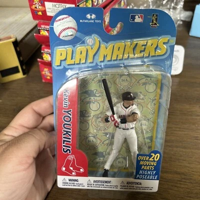 McFarlane Toys Playmakers New MLB Baseball Kevin Youkilis Red Sox Series 2 - Image 1 of 2
