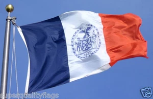 New York City of Flag NEU 3x5 Fuß bessere Qualität USA Verkäufer - Bild 1 von 4