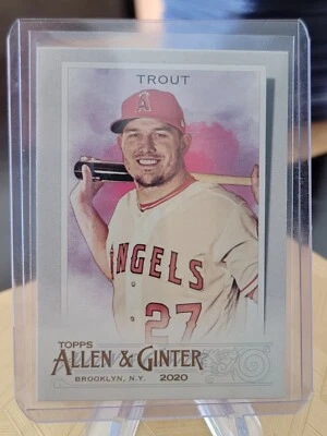 2020 Topps Allen & Ginter # 85 Mike Trout "The World Champions" - Image 1 of 2