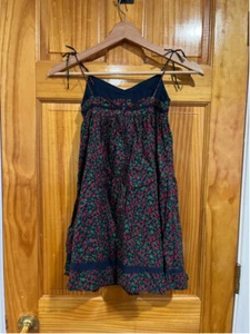 Little Girl Vintage GAP Cherry Allover Sundress Size 6-7 Years - Picture 1 of 4