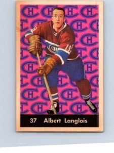 VINTAGE HOCKEY CARD 1961-62 PARKHURST MONTREAL CANADIENS AL LANGLOIS NO1149 - Picture 1 of 2