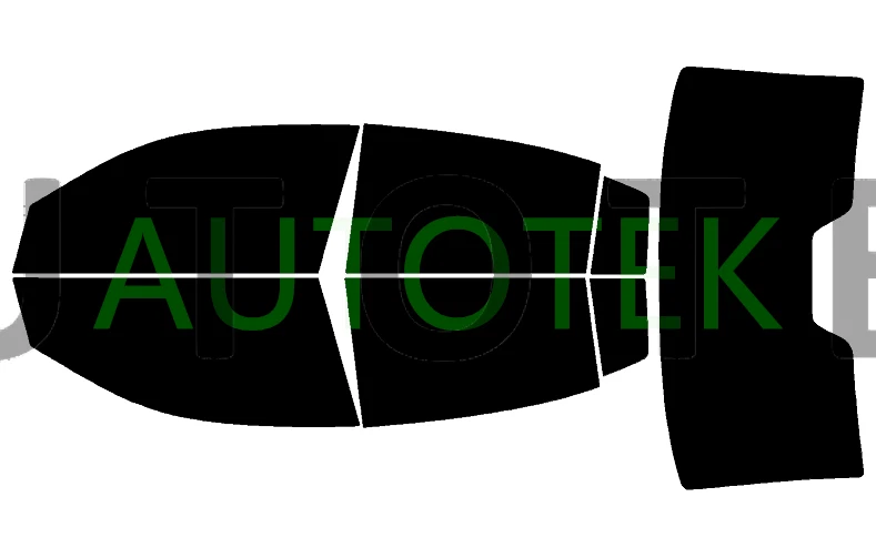 Película de ventana precortada en todos los lados cualquier tono % para Chrysler 200 sedán 2011-2014 Foto 1 de 4