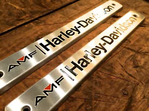 Harley Amf Boattail Fx Tank Insignias Nos Fx Flh OEM Emblema Factory Superglide 1972 - Imagen 1 de 7