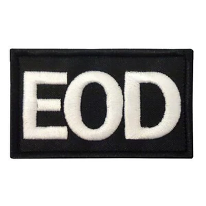 EOD explosive ordnance disposal military army embroidered sew iron on patch - Picture 1 of 3