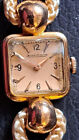 Jaeger Le Coultre 18ct Gold Ladies WW on Strap - Boxed 1950s