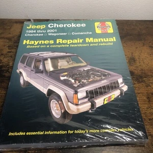 1984-2001 Jeep Cherokee Wagoneer Comanche Haynes Repair Service Shop Manual 5400 - Picture 1 of 8