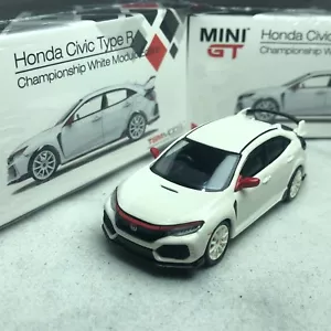 1/64 TSM Modell MINI-GT Honda Civic Type-R FK8 Championship weiß Modulo LHD - Bild 1 von 2